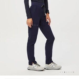 Figs Yola scrub pants navy blue